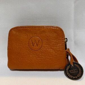 Wanderers Venetian Tan card wallet  4 x 3. With signature coin